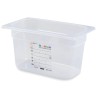 GN bac 1/4x150mm 3,65L PP IML transparent gastro-plus