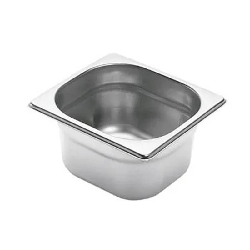 GN bac 1/6x100mm 1,6L inox...