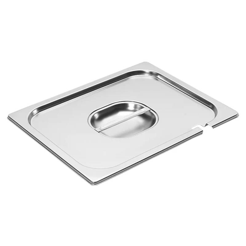 GN couvercle 1/2 avec decoupe inox Premium Line
