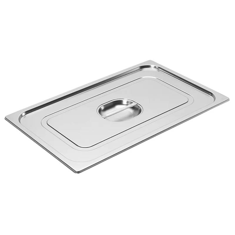 GN couvercle 1/2 sans decoupe inox Premium Line