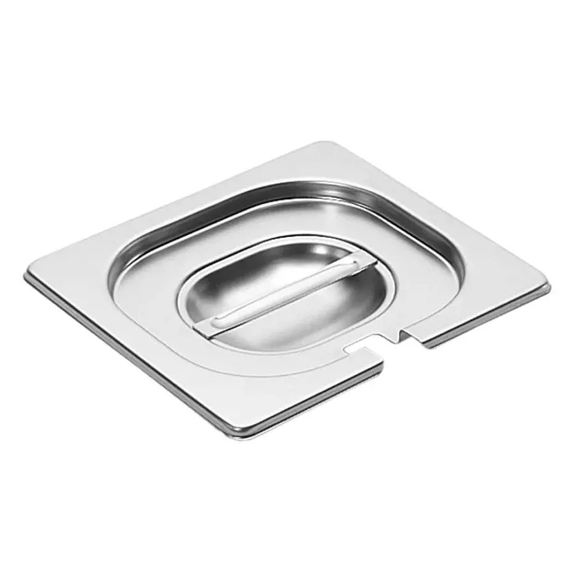 GN couvercle 1/6 avec decoupe inox Premium Line