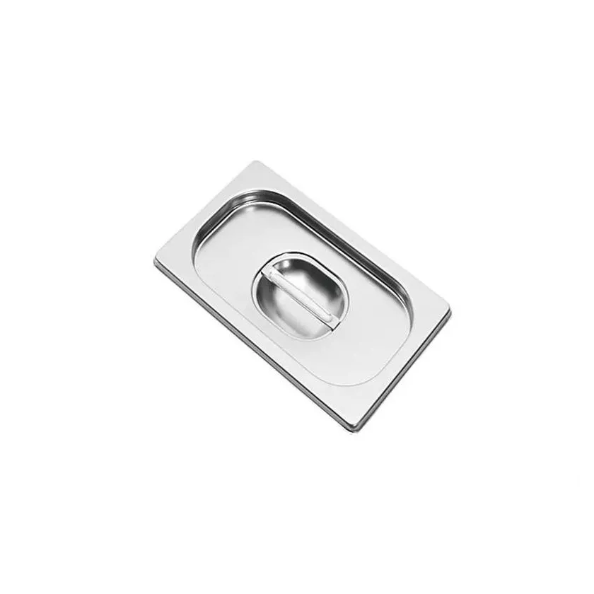 GN couvercle 1/6 sans decoupe inox Premium Line