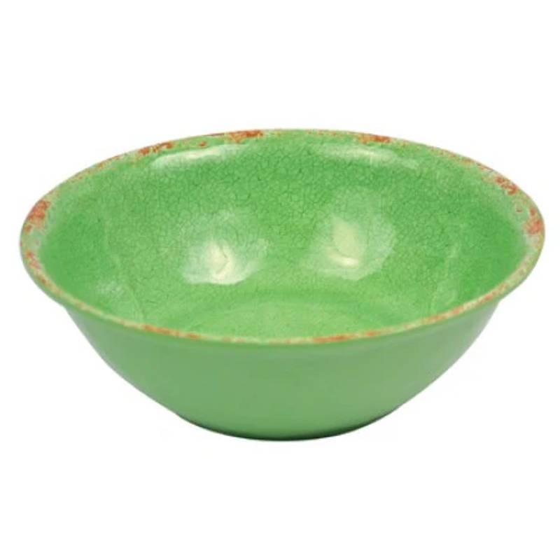 Plat melamine rond vert...