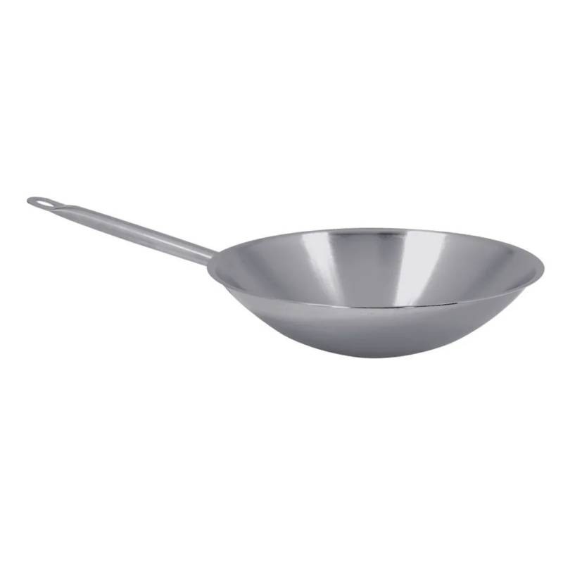 POELE A WOK d36cm inox avec...