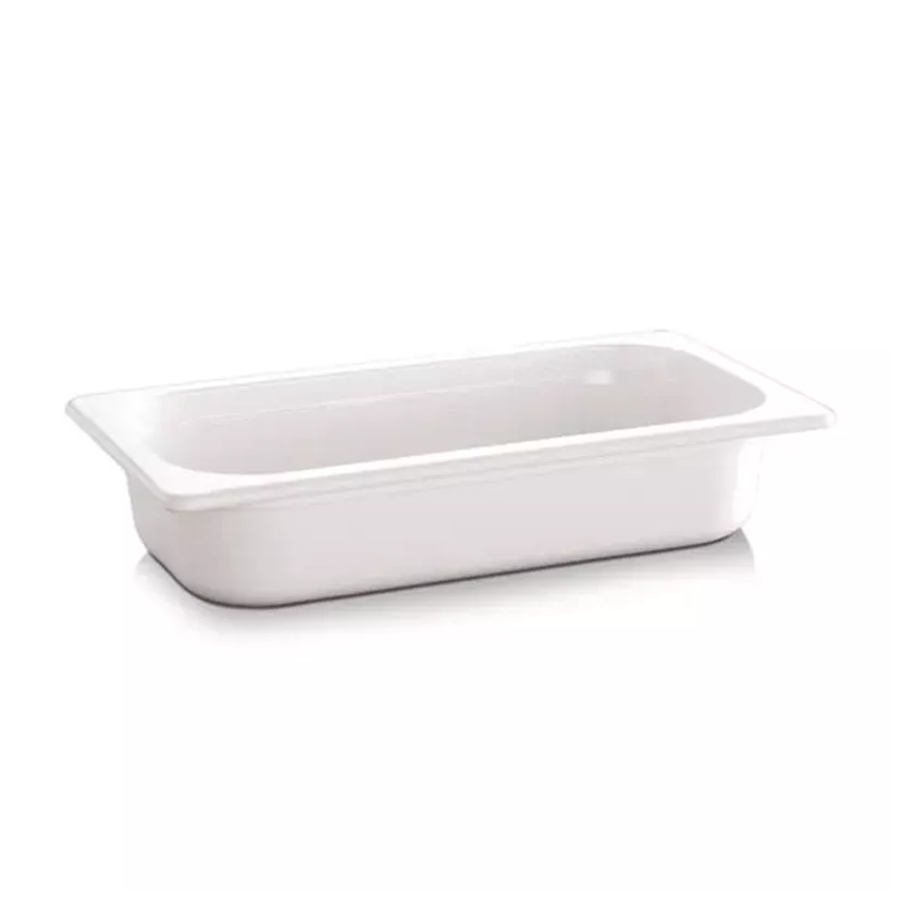 Melamine GN bac 1-4x65mm blanc 265x162x65mm