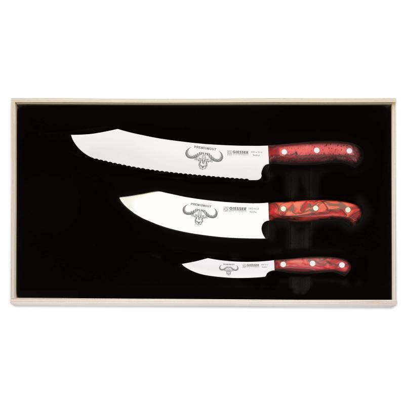 Set of 3 Red Diamond...