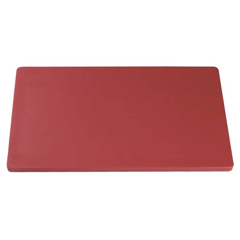 Planche a decouper 600x330mm rouge h40mm plate