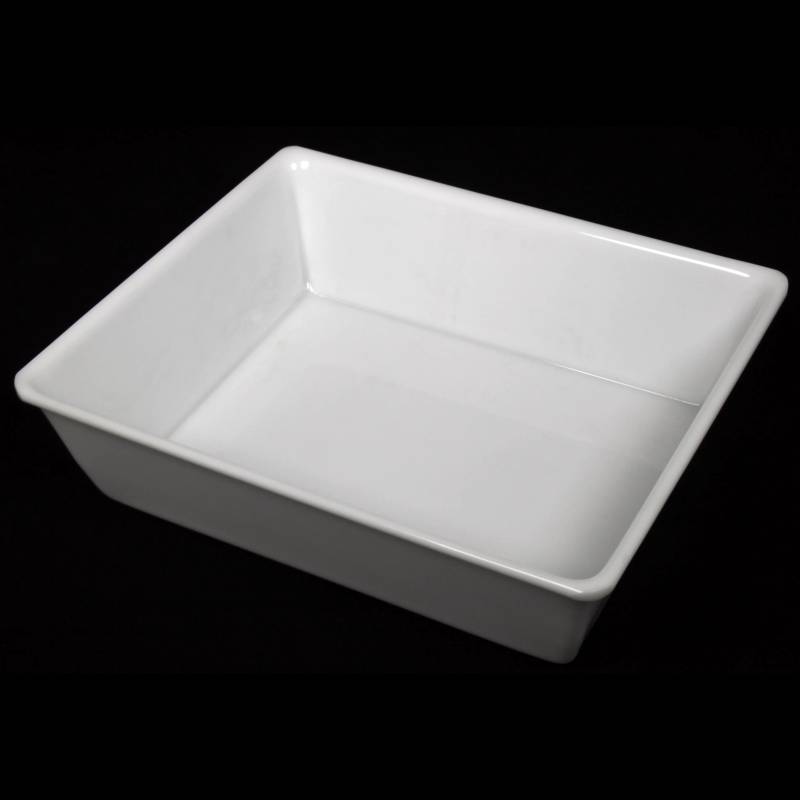 RPET tray 227x178x30mm transp