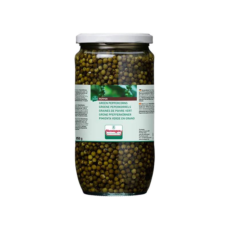 Poivre vert sur jus 850g...