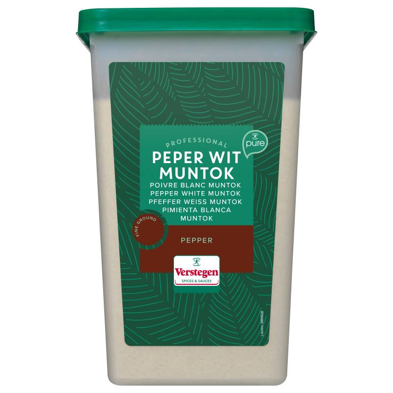 Poivre blanc moulu Muntok...