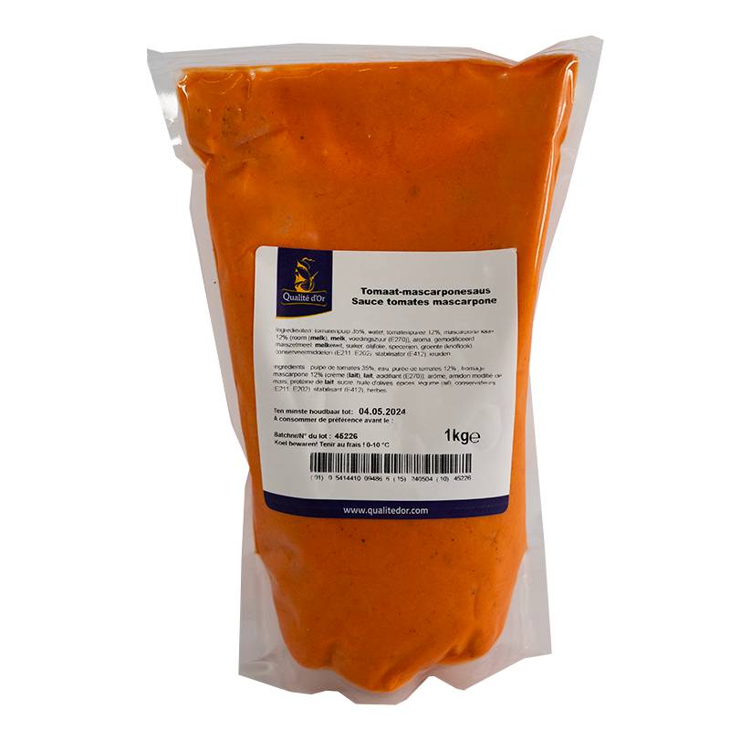 Sauce tomates mascarpone...