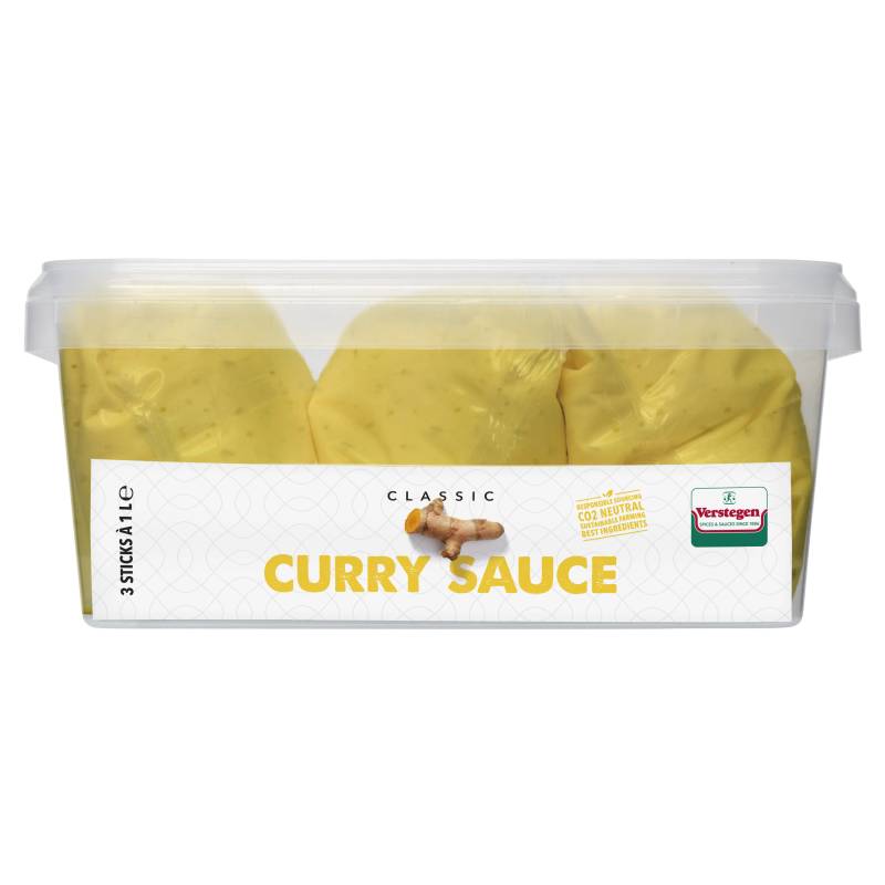 Sauce curry 3x1L Verstegen...