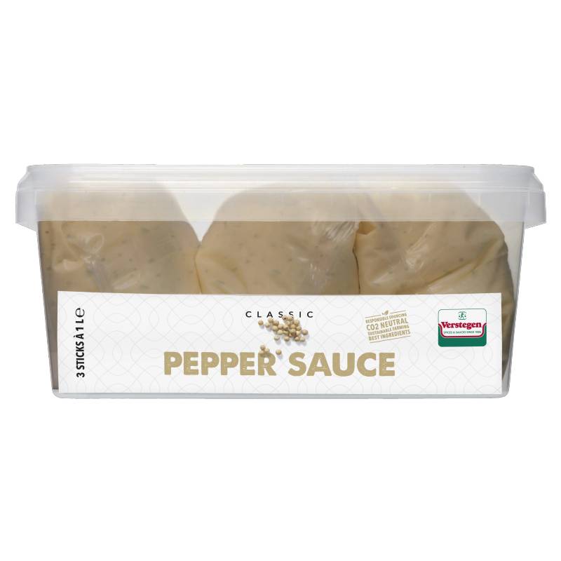 Sauce au poivre 3x1L...