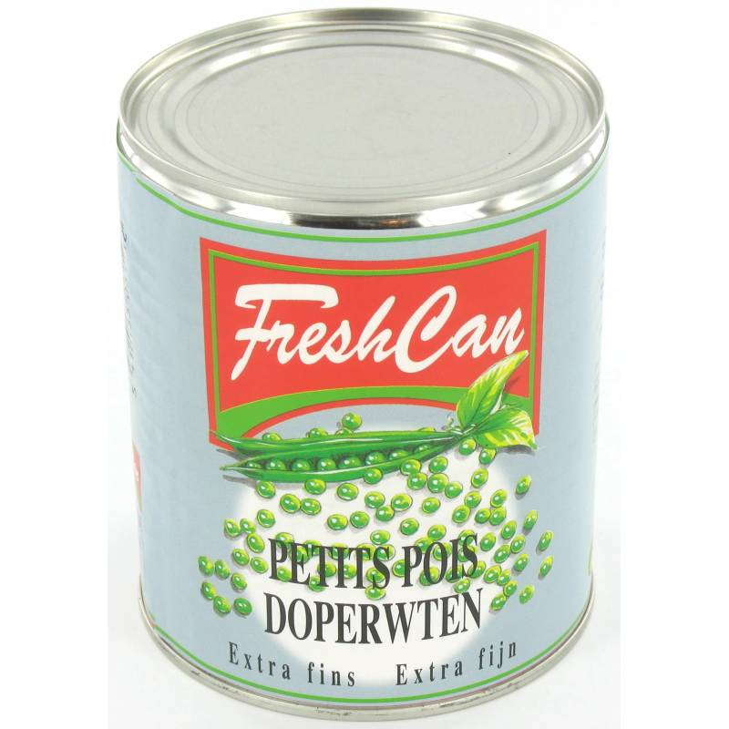Petits pois extra fins...