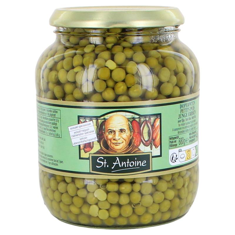 Petits pois extra fins 680g...