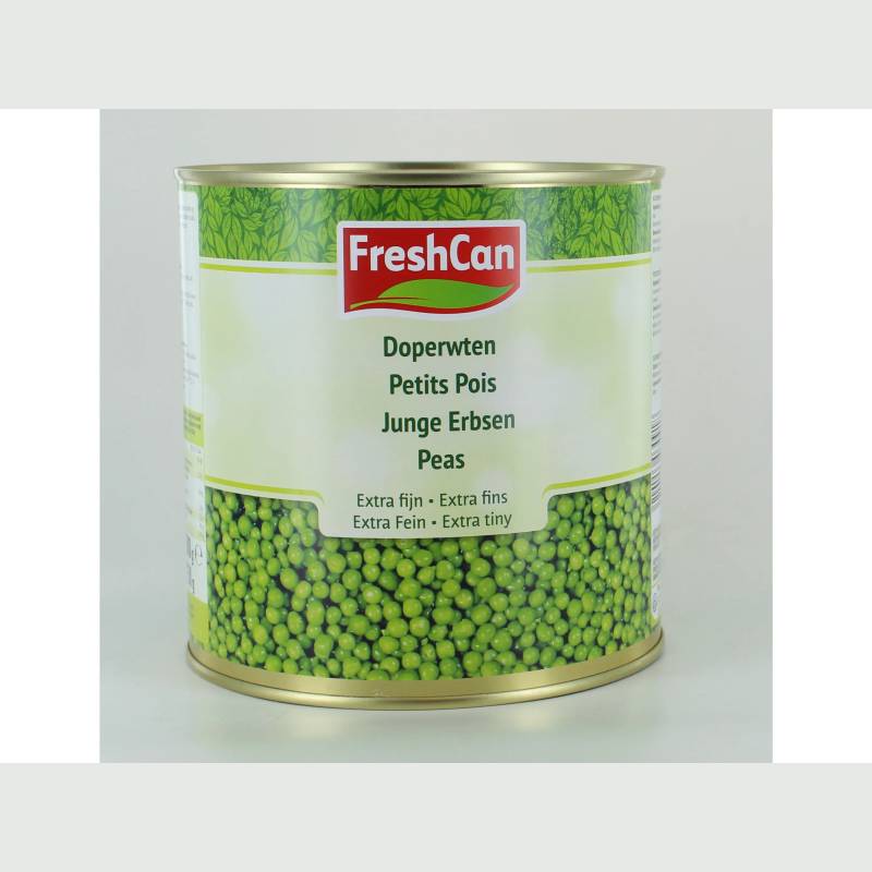 Petits pois extra fins...