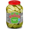 Cornichons sandwich slices...