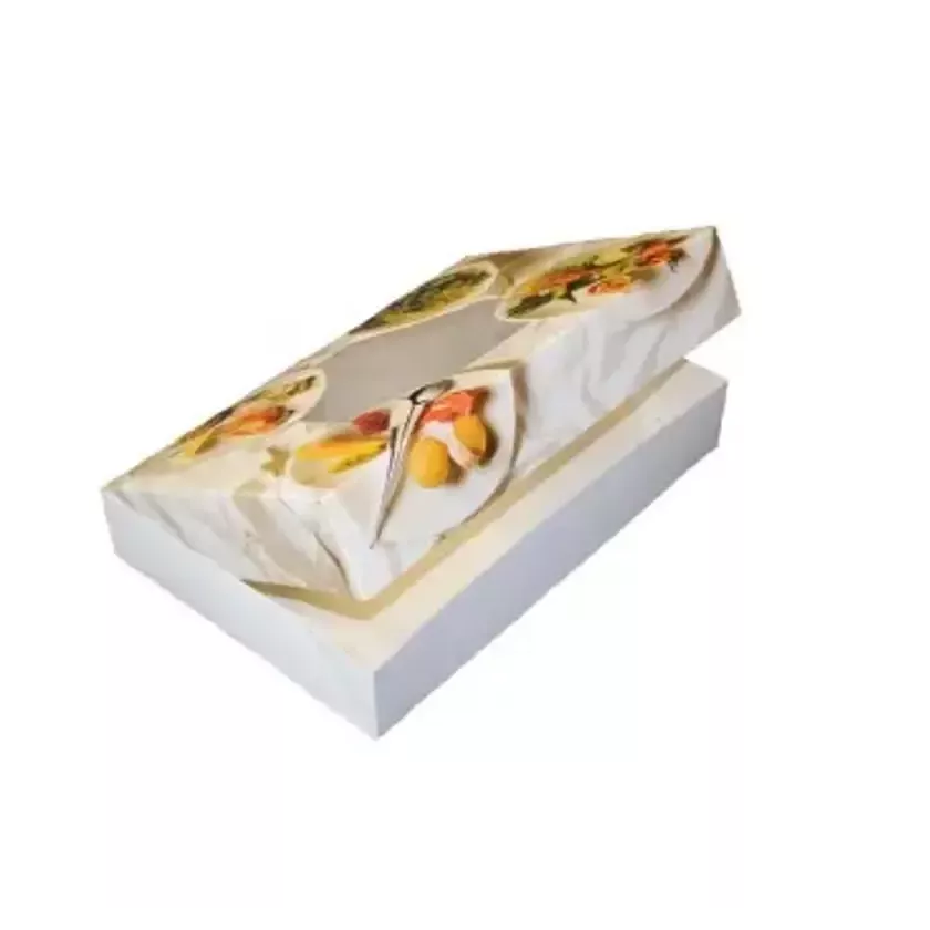 Boîte Quattro Bianco avec fenêtre 357x247x80mm (100pcs)