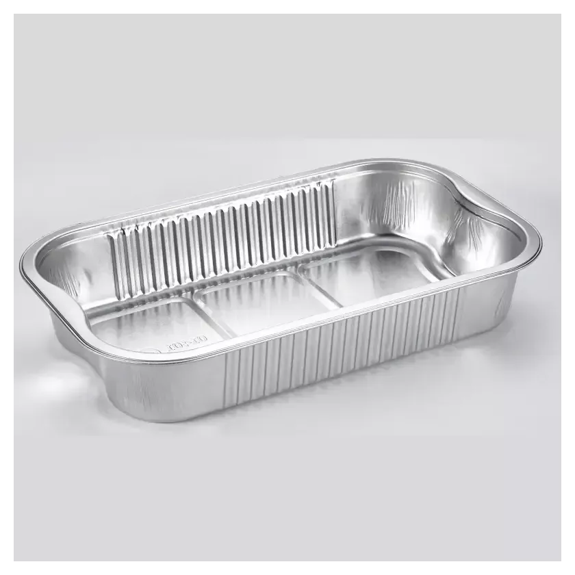Barquette aluminium R2C (1,45L - 264x162x47mm)