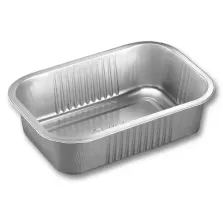 Barquette aluminium R2C (1,38L - 220x150x60mm)