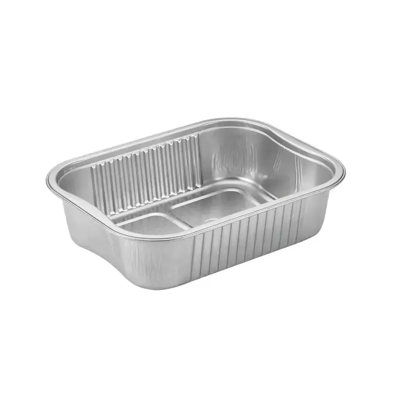 Barquette aluminium R2C (725ml - 178x136x45mm)