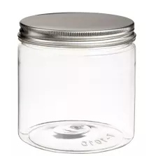 Pot PET avec couvercle alu à visser 700ml d100xh100mm (120 pièces)