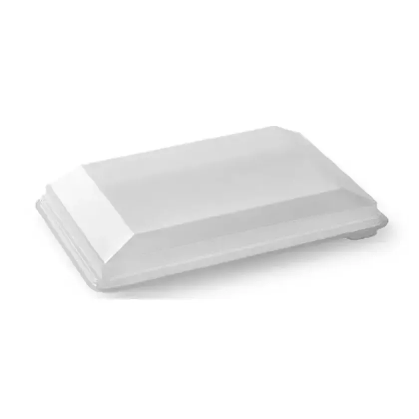 Couvercle rPET pour ravier 250x166mm h32mm (240 pièces)