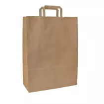 Sac papier brun avec...