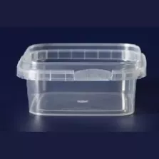 Ravier PP carré 185ml transparent 95×95×40mm (carton 1024 pièces)