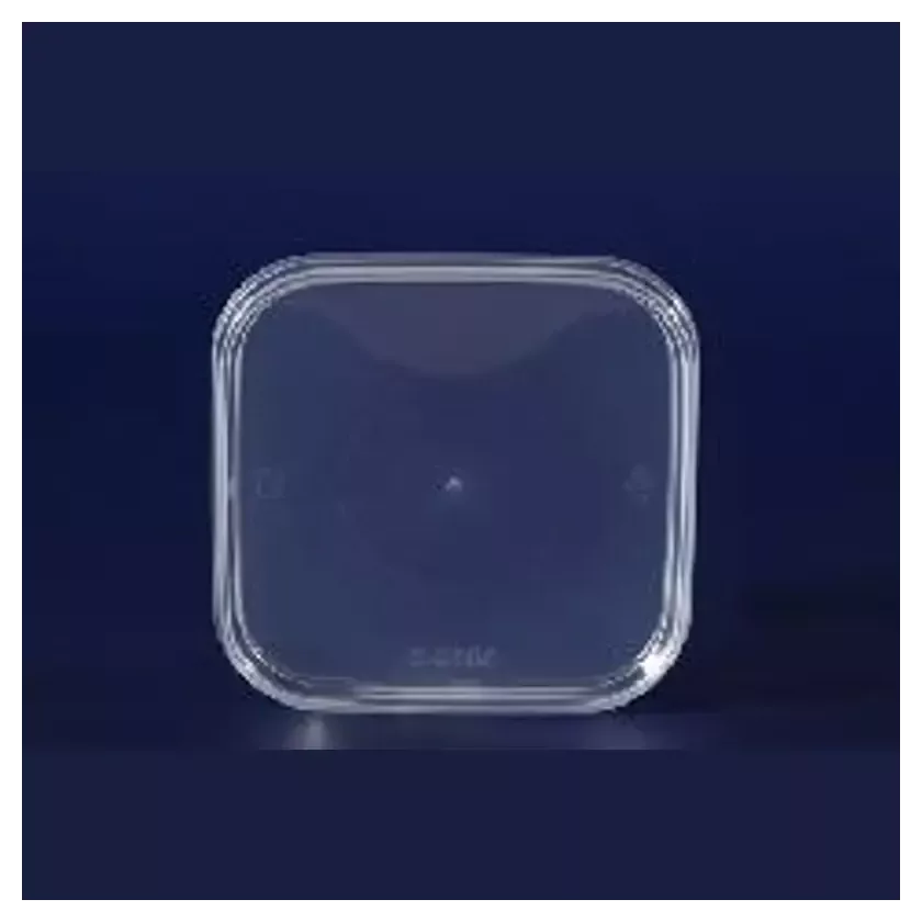 Couvercle PP ravier carré transparent 95×95mm (carton 2760 pièces)