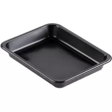 Barquette PP noire 1 compartiment 227x178x32mm (carton 360)