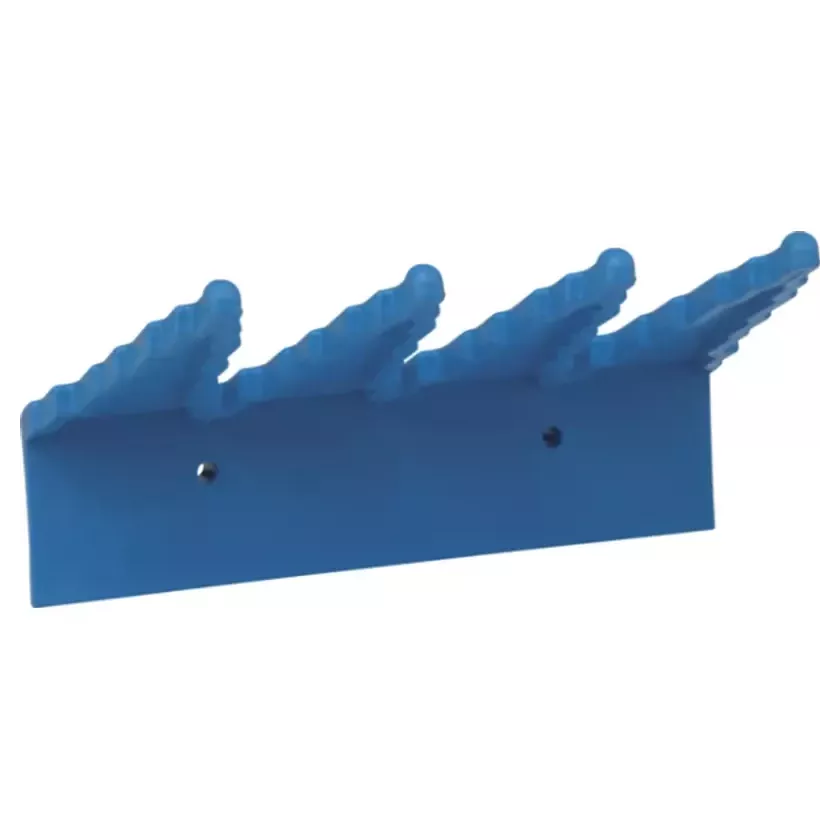 Support mural 238mm bleu
