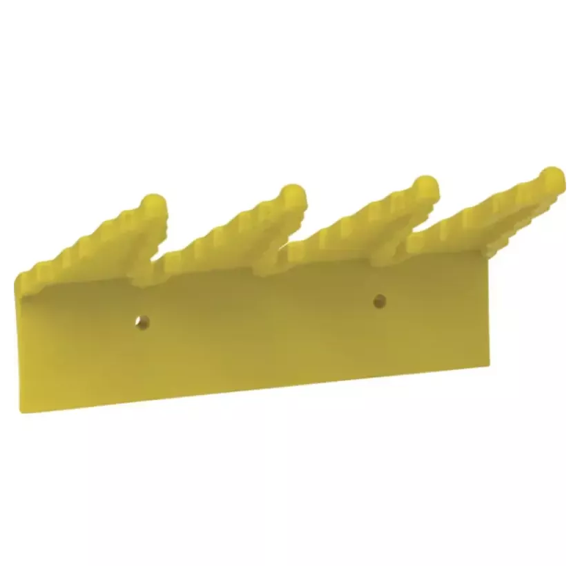 Support mural 238mm jaune