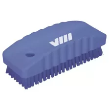 Brosse à ongles bleu