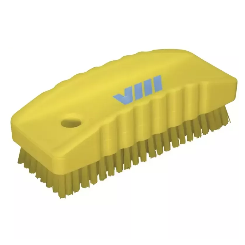 Brosse à ongles jaune