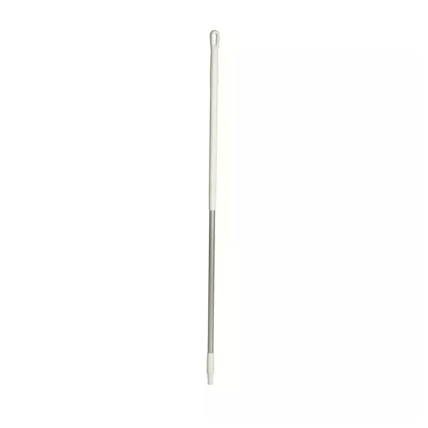 Manche aluminium 1500mm blanc