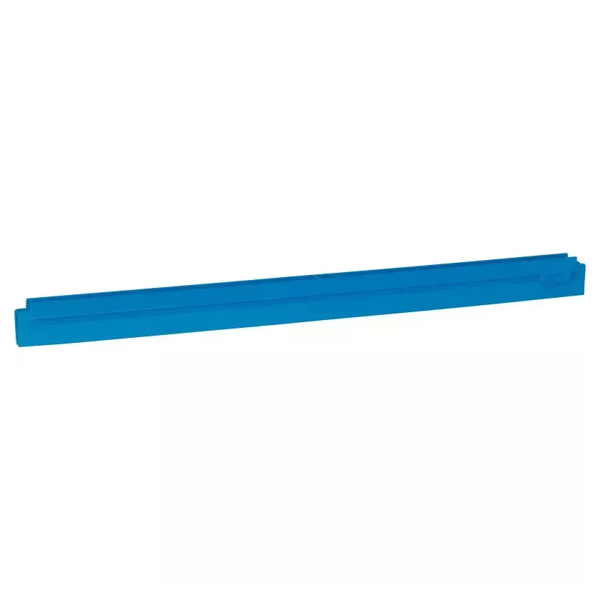 Caoutchouc de rechange 600mm bleu double lame