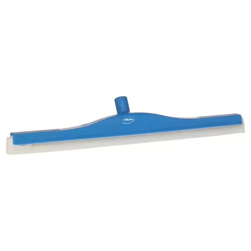 Raclette 600mm bleu caoutchouc bleu pivot double lame