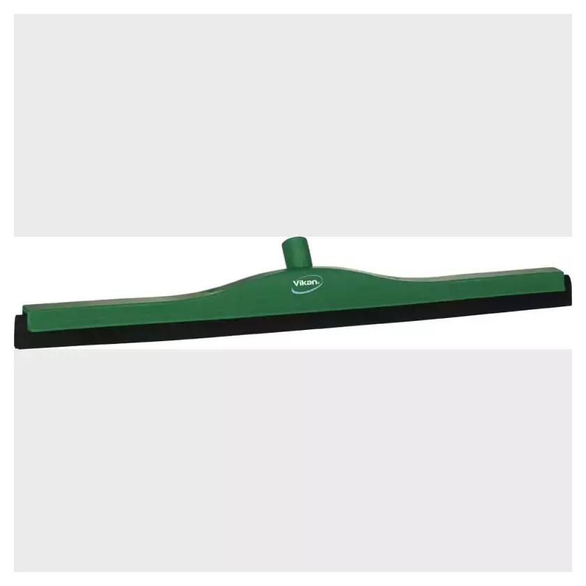 Raclette 700mm vert caoutchouc noir fixe