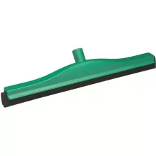 Raclette 500mm vert caoutchouc noir fixe