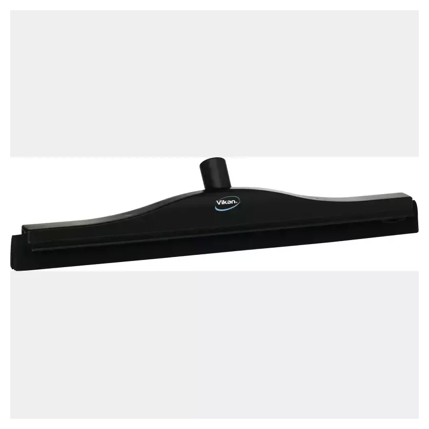 Raclette 500mm noir caoutchouc noir fixe