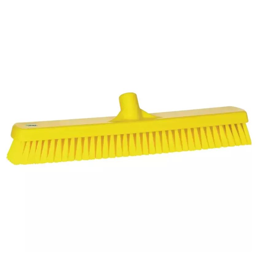 Brosse pour le sol 470mm dure jaune