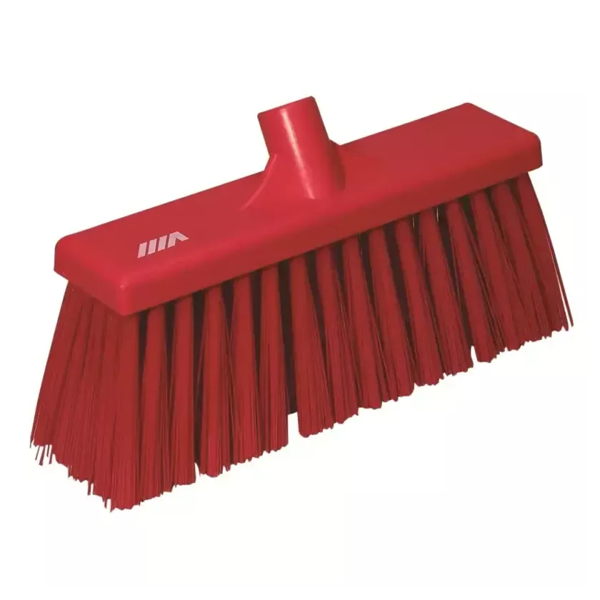 Balai extérieur 300mm dur rouge