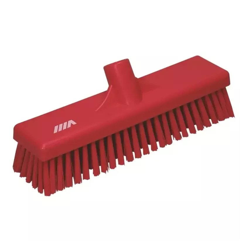 Brosse pour le sol 300mm dure rouge