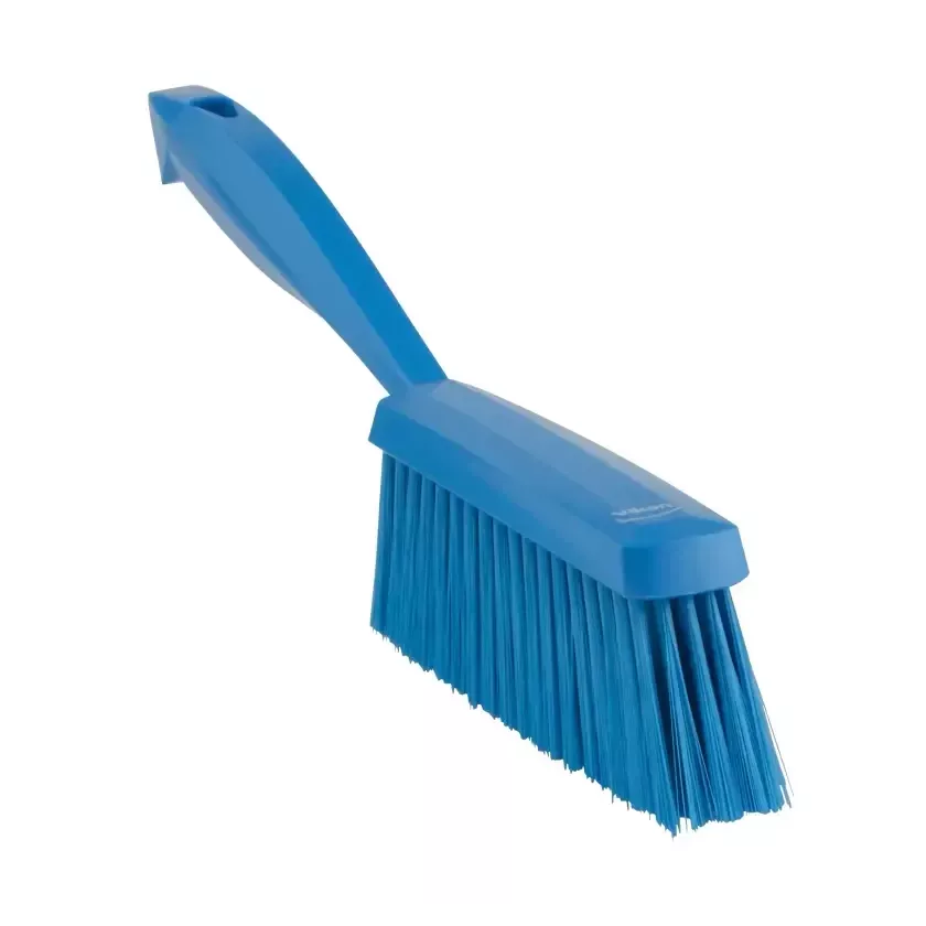 Balayette à main douce bleue