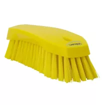 Brosse à main dure jaune