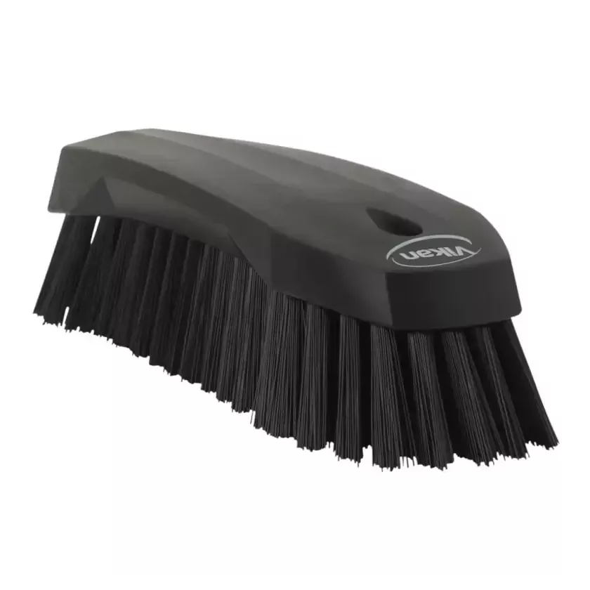Brosse à main dure noire