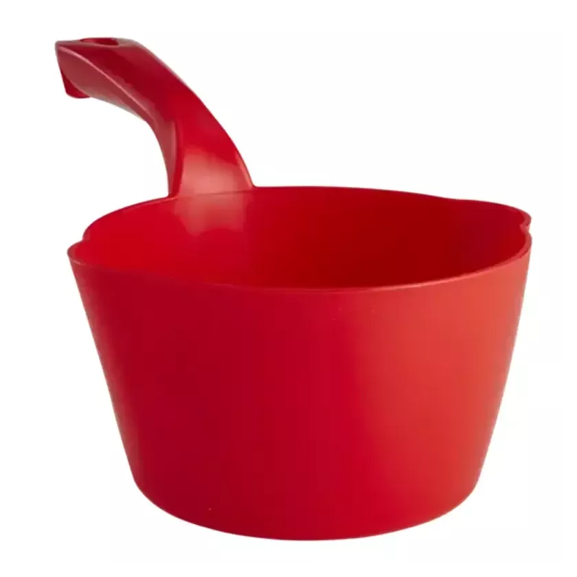 Pelle main ronde 1 L rouge