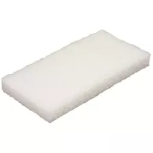 Pad tampon doux blanc