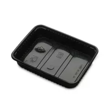Ravier magnetron 500ml PP noir